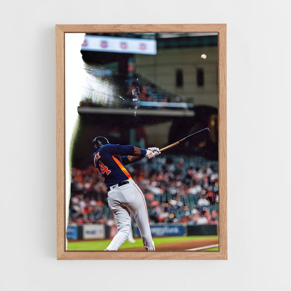 Poster Yordan Alvarez Baseball (vue 4)